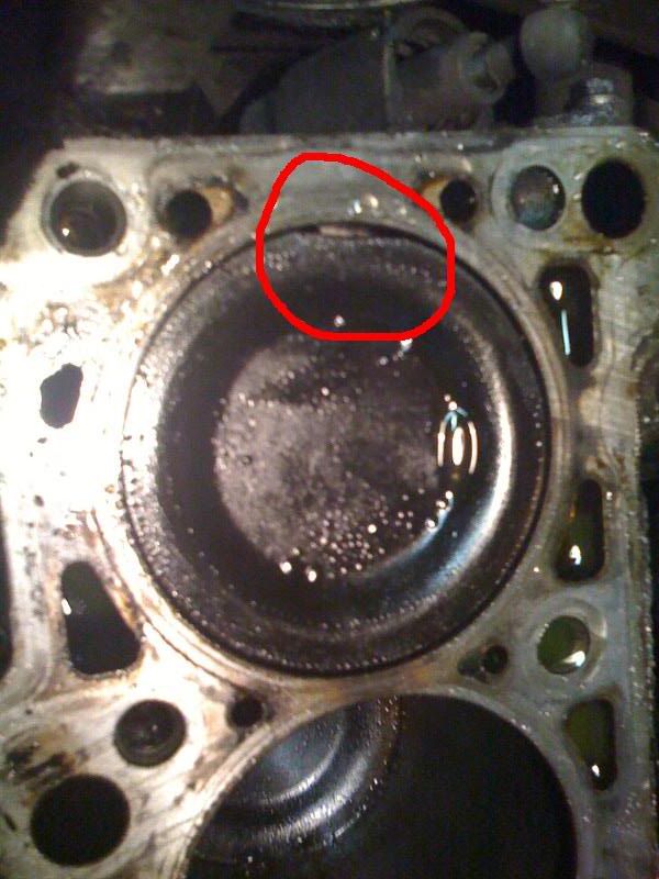 OK, is this what a blown piston looks like? VW Vortex Volkswagen Forum