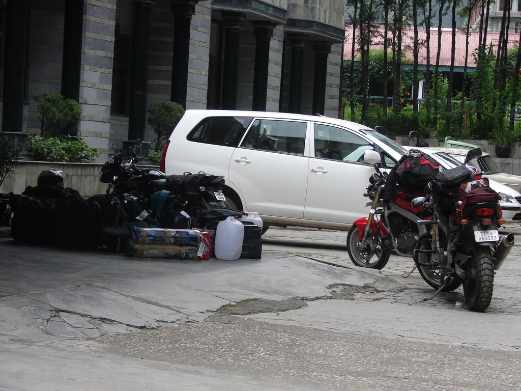 Bikes at Manali
