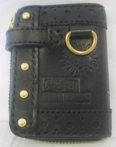 rivet ×Old West Black Label Leather Coin Case