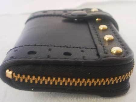 rivet ×Old West Black Label Leather Coin Case