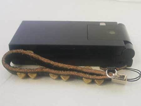 rivet ×Old West Black Label Leather Handyphone Strap