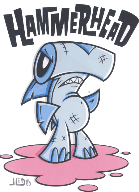 Frank Kozik フランクコジック ハンマーヘッドフィギュア Frank Kozik フランクコジック ハンマーヘッドフィギュア