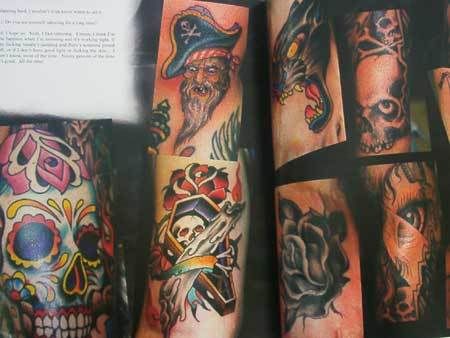 Henry tattoos at Grime's Skull & Sword laos pride tattoo Other sites yant