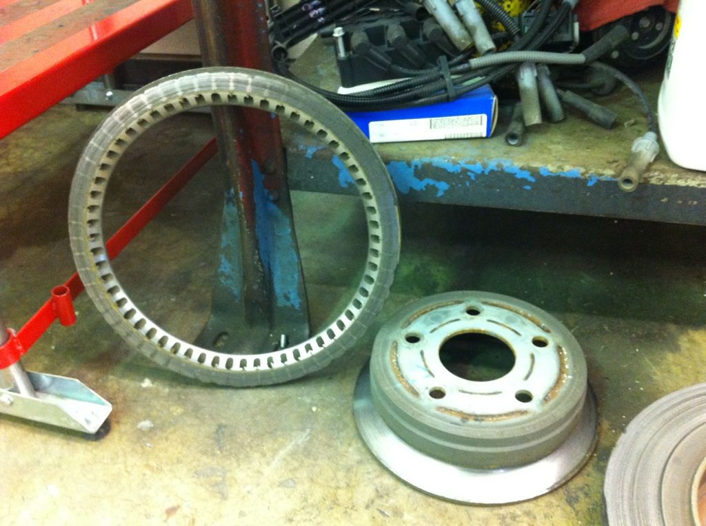 Probably the worst brake rotor ive ever seen Jeep Enthusiast Forums