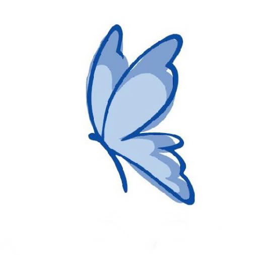 Butterfly.jpg blue butterfly image by piewie315