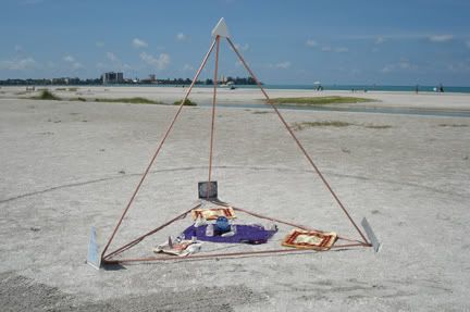 Tetrahedron Pyramid - Lido Beach