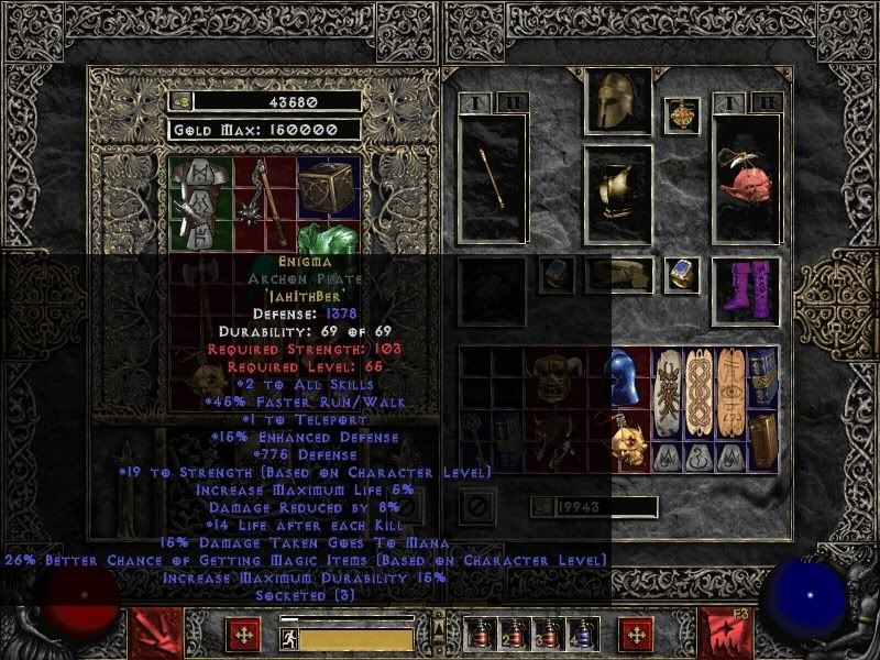 Diablo 2 fury within mod