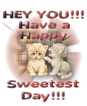 Happy sweetest cat day Pictures, Images and Photos