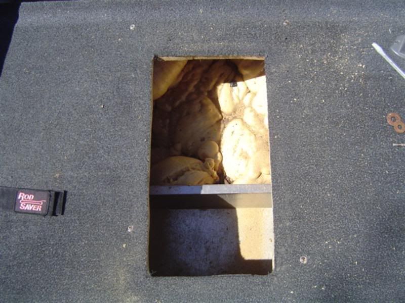 Step by step pictures to install a Pro Control recess foot control tray