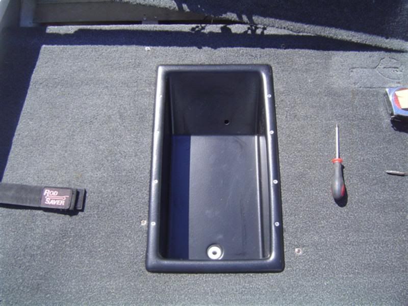 Step by step pictures to install a Pro Control recess foot control tray