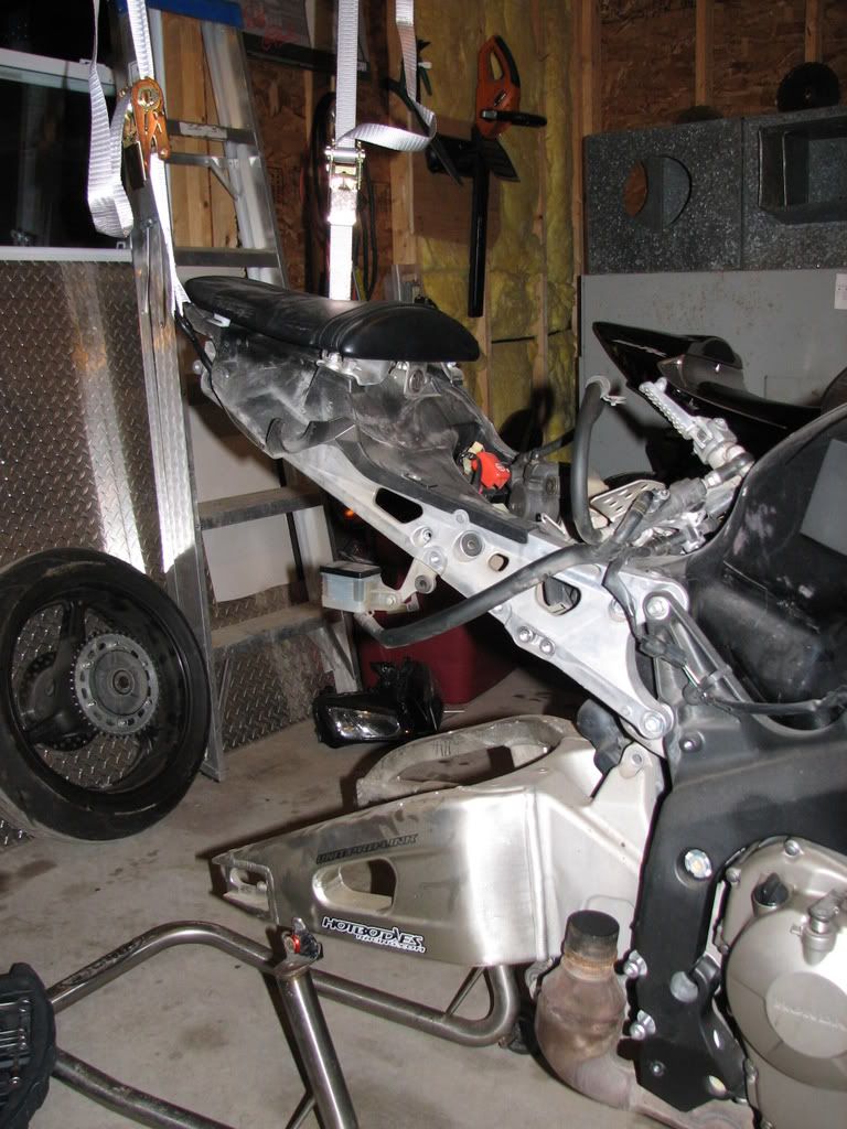 swingarm removal Honda CBR 600RR Forum