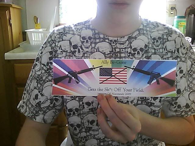 bumper sticker dimensions