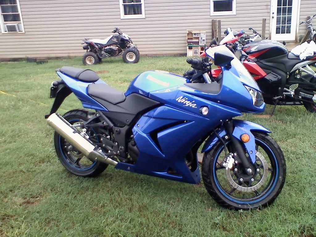 blue ninja 250r