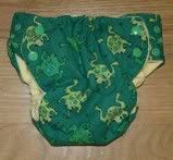 Custom Frogs Fly Baby Designs Pocket Diaper