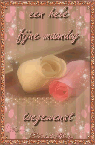 fijne maandag photo: maandag eenhelefijnemaandag.gif