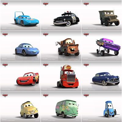 pixar wallpaper. Pixar Cars Wallpapers