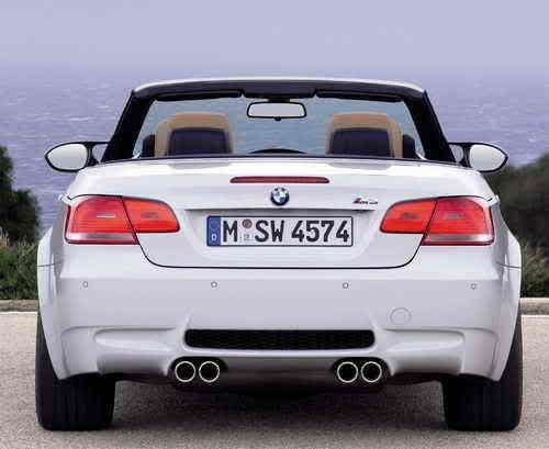 The fourth generation BMW M3 Convertible differs greatly in looks as well as