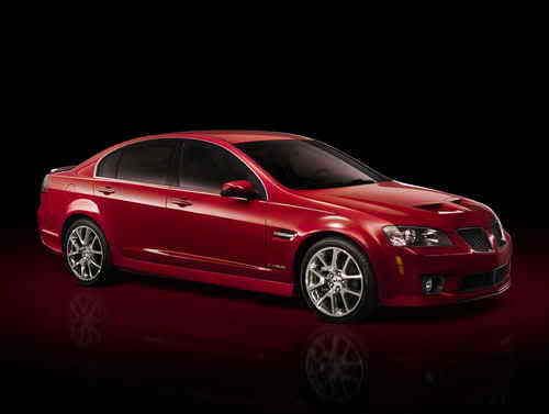 The 2009 Pontiac G8 GXP's engine is coupled with a new six-speed Tremec 