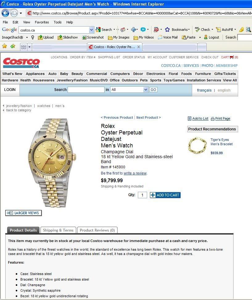 Anyone identify this watch at Costco Page 3 Omega Forums