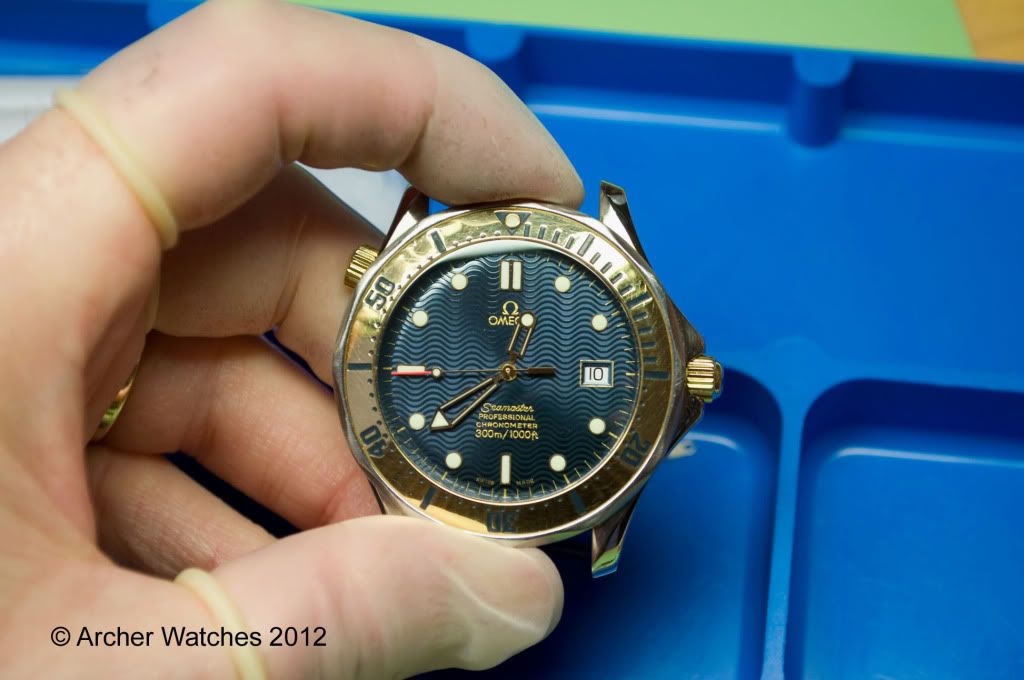 Omega Seamaster Broken Stem x3