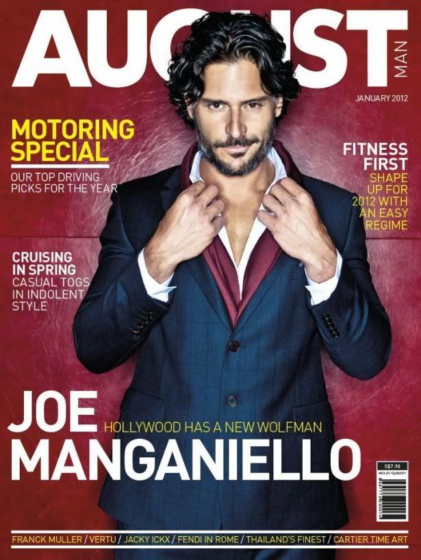 Joe Manganiello August Man Magazine 2012 latest pictures wallpapers