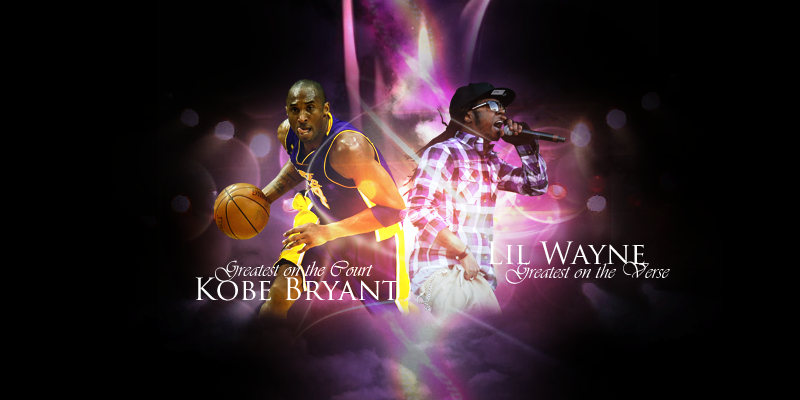 lil wayne and kobe bryant photo shoot. Kobe Bryant-Lil Wayne