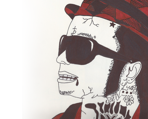 Lil Wayne drawing Image
