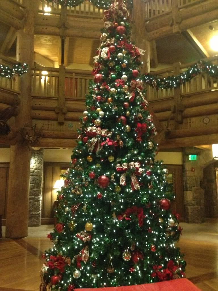 wilderness lodge dvc christmas tree