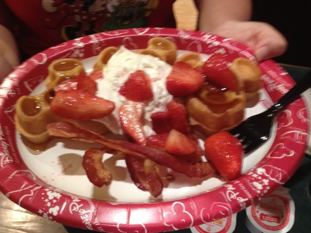 roaring forks strawberry waffles