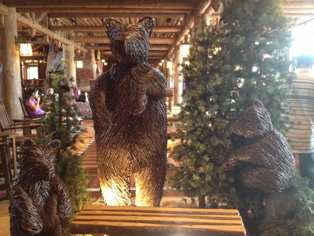 wilderness lodge christmas bears