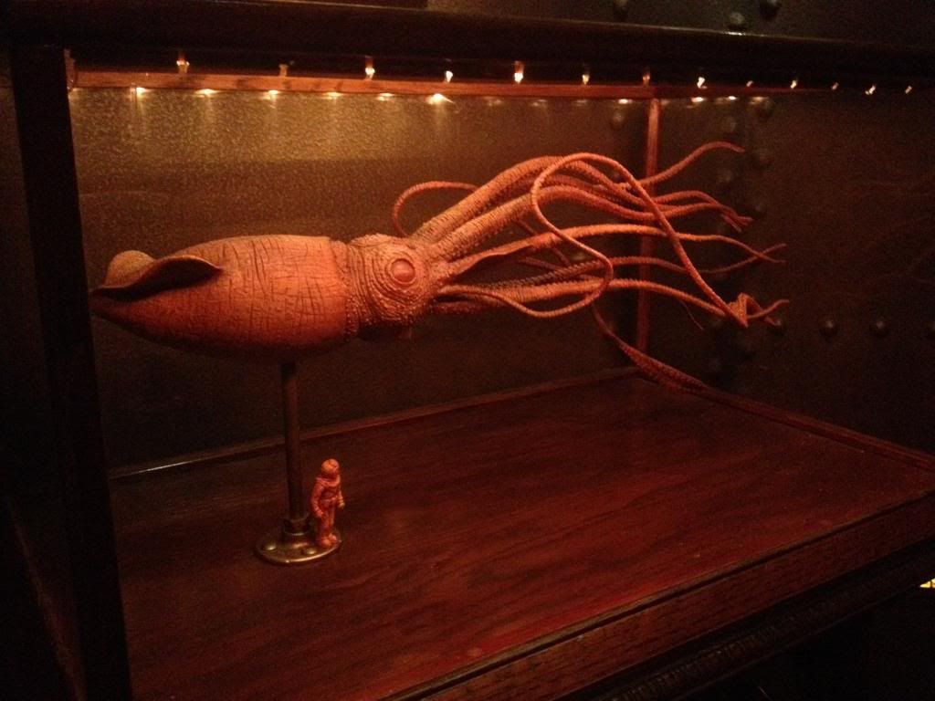 giant squid nautilus disneyland paris
