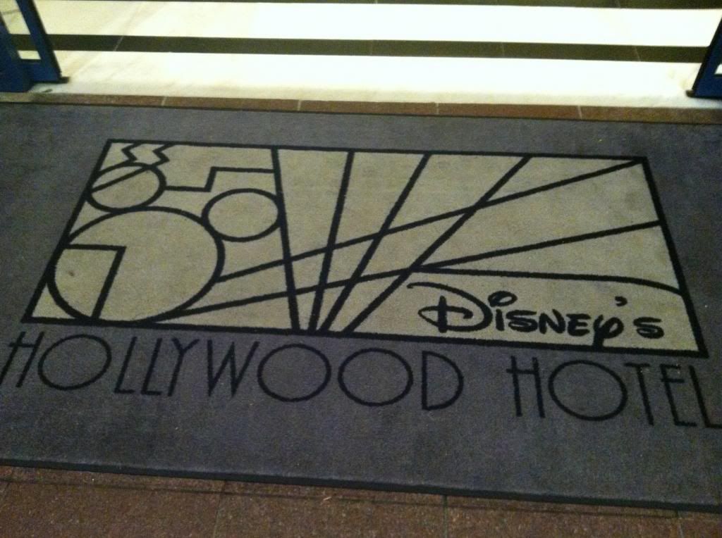 disney's hollywood hotel doormat