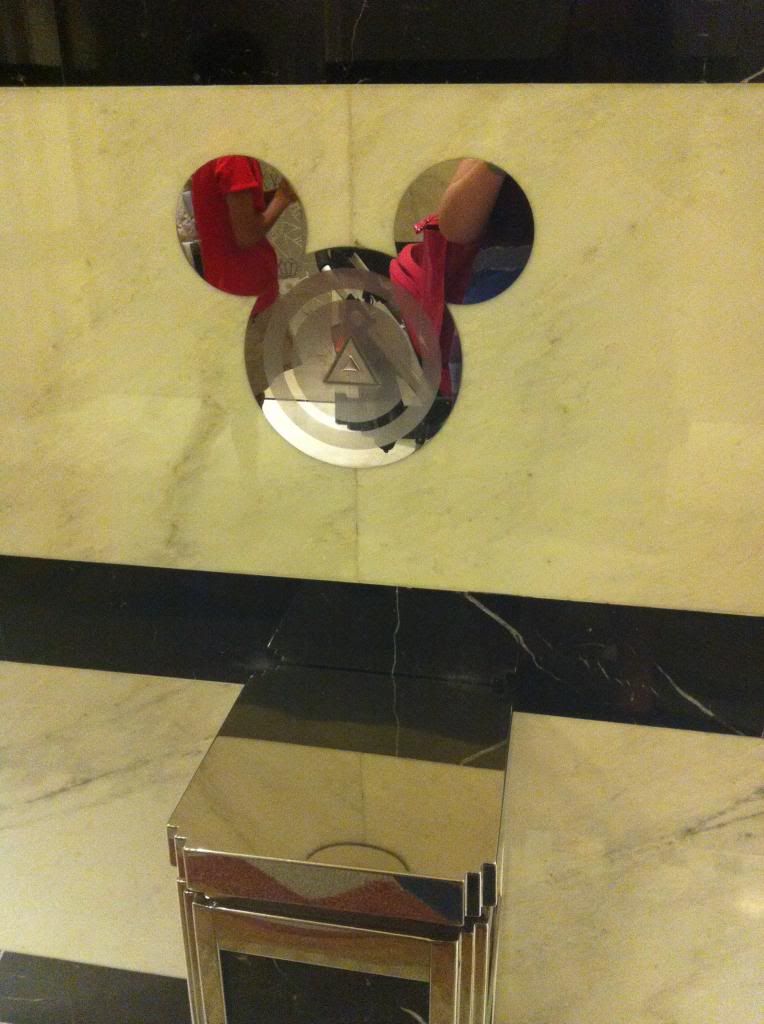 disney's hollywood hotel elevator button mickey