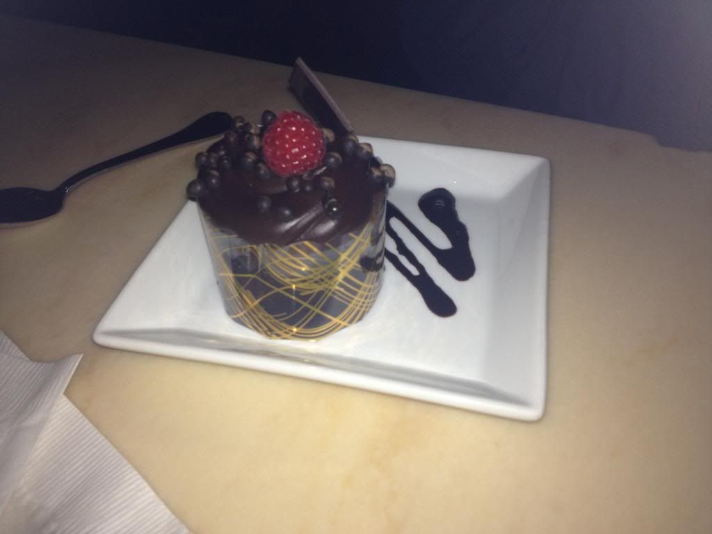 be our guest restaurant triple chocolate cupcake