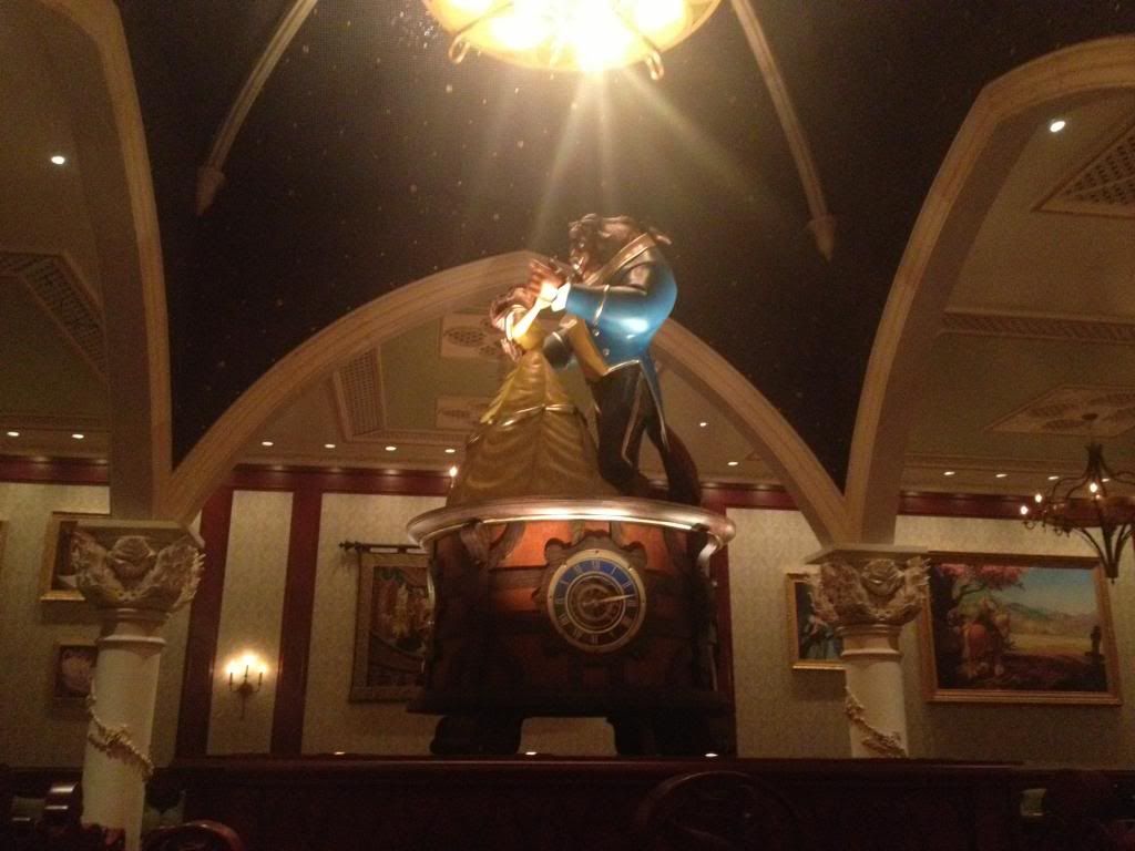 be our guest restaurant belle beast music box