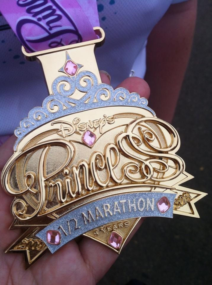 Princess Half 2013 Medal