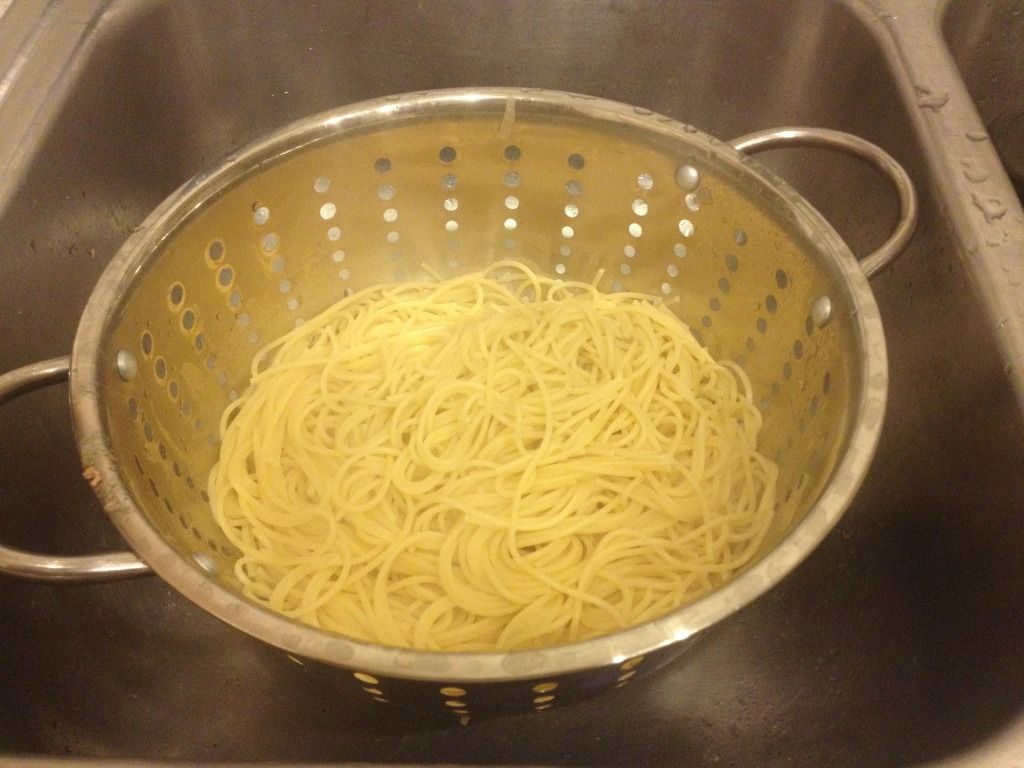 strain pasta