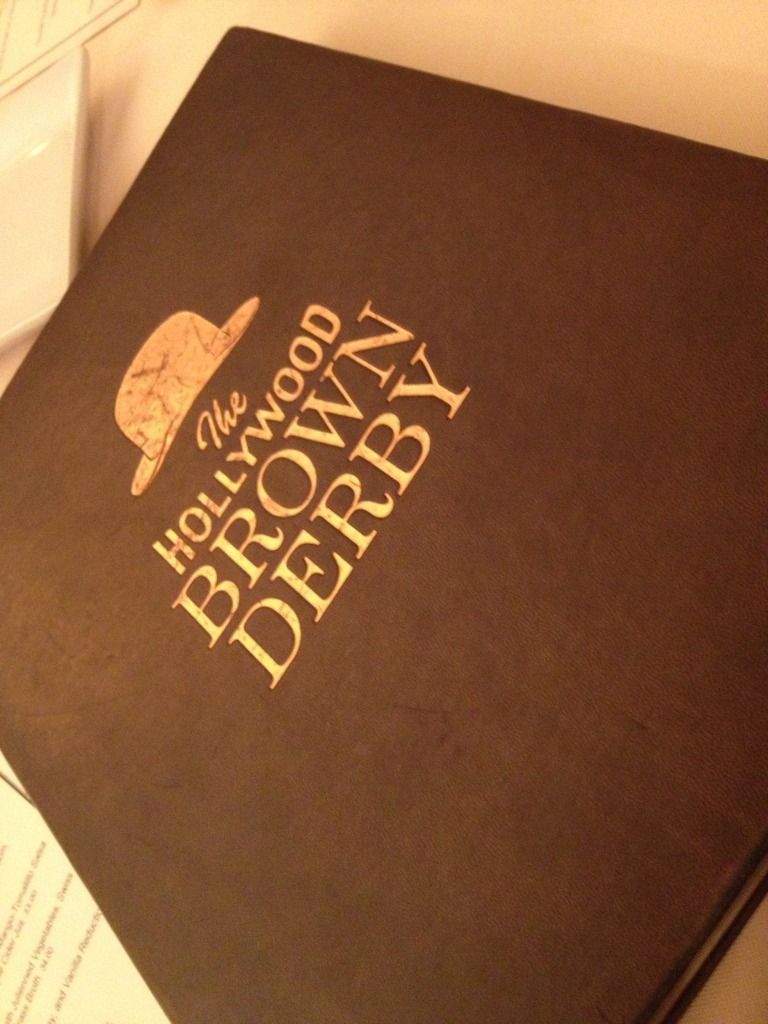 menu hollywood brown derby menu hollywood brown derby
