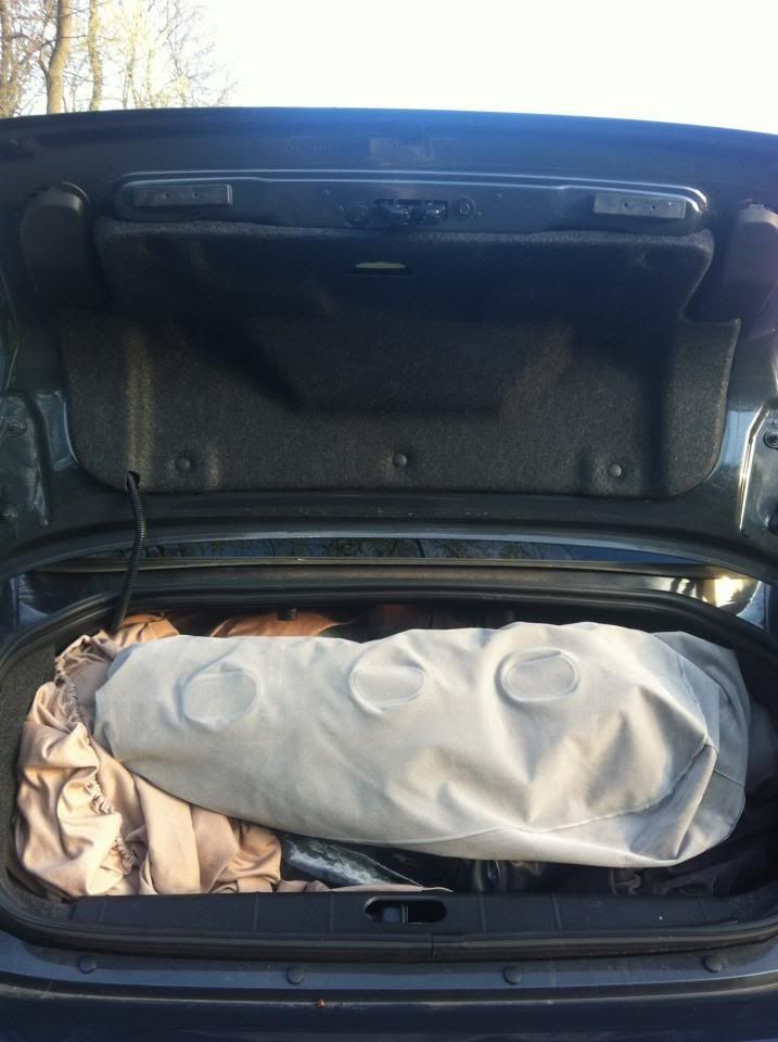 car packed