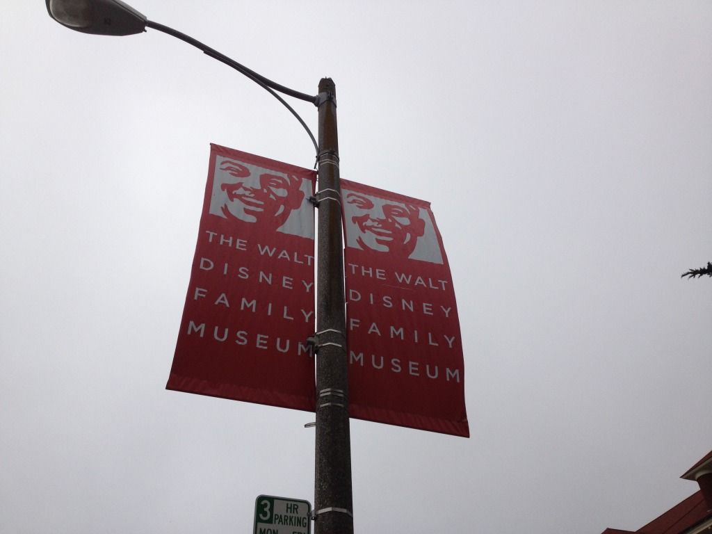 walt disney family museum signage