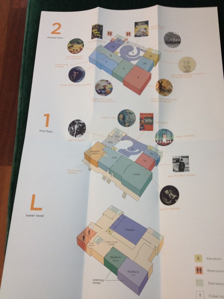 walt disney family museum map