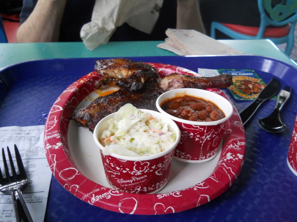 ribs chicken combo