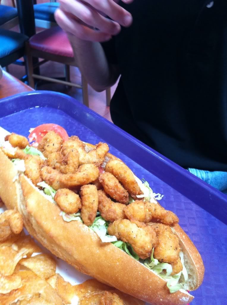 shrimp po boy