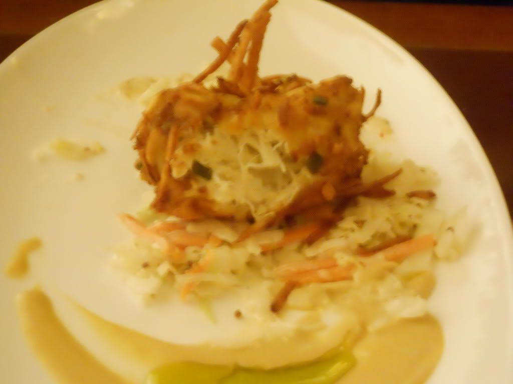 blue crab cake appetizer hollywood brown derby