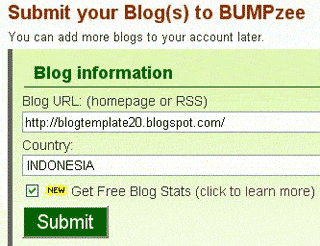 submit blog url