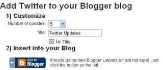 add to Blogger