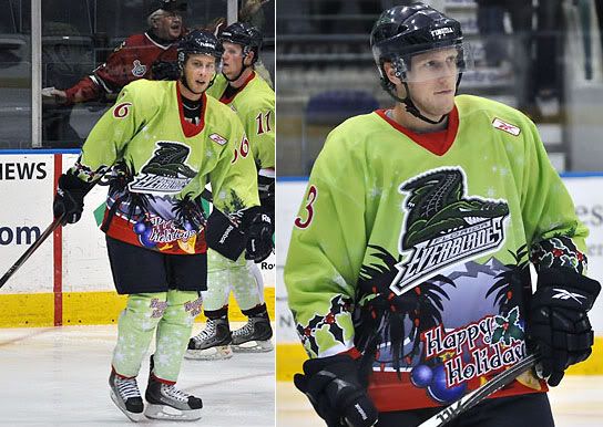 Florida Everblades Holiday Jerseys Pictures, Images and Photos