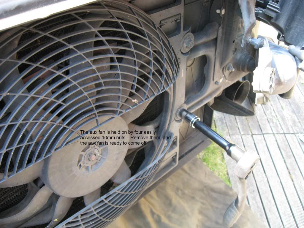 (sorry, had to put this last dis-assembly pic of the front end in, as the  guys just love my BLUE BMW work shoes)