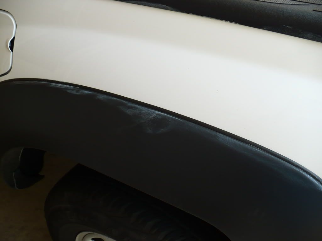 wax residue on black plastic trim Toyota Forum