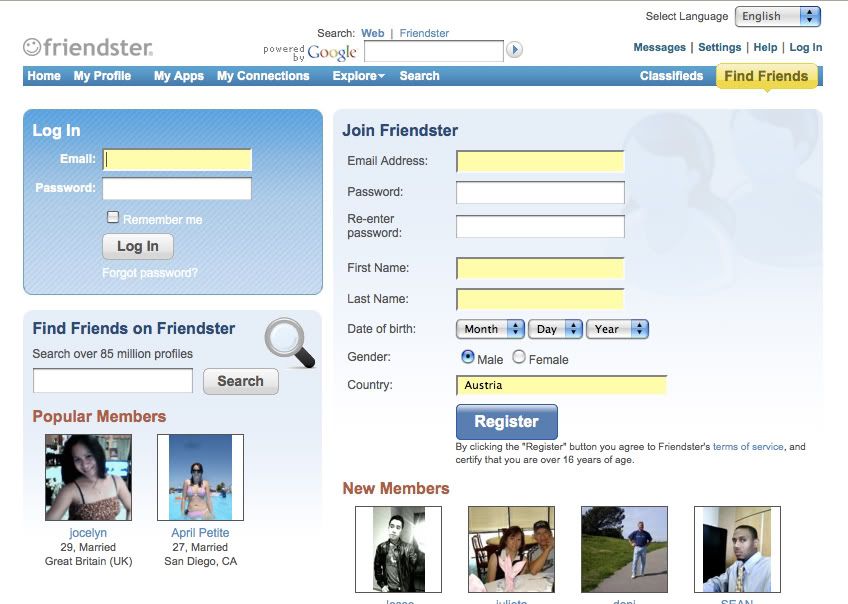 friendster Pictures, Images and Photos